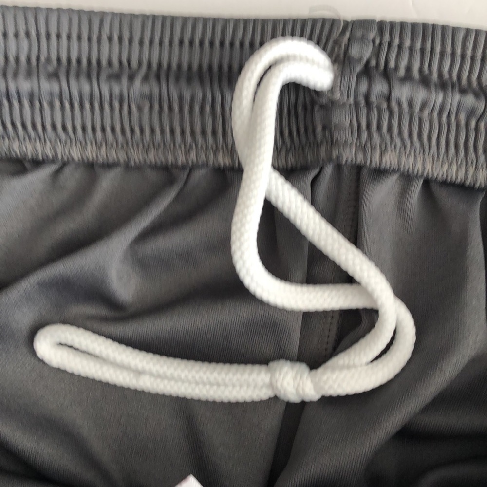 Badger Athletic Shorts SZ Large Gray - Picture 4 of 5
